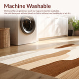 Beige Serenity Area Earthy Brown Accent Easy Care(Beige)