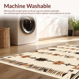 Autumn Collection with Beige and Brown Southwestern Arrow Design(Beige)
