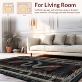 Geometric Black and White Fusion(Black)