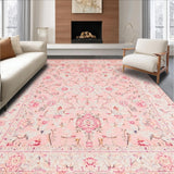 Enchanting Modern Distressed Floral(Pink)