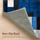 Stylish Minimalist Block Design(Blue)