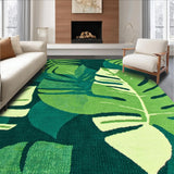 Tropical Leaf Motif Elegance(Green)