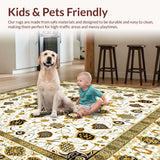 Beige and Mustard Patio(White)