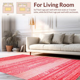 Charming Heart Motif in Red(Red)