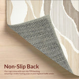 Pet Friendly Coastal Vibe Abstract Beige Cream(Beige)