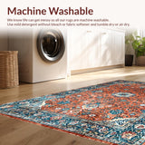 Intricate Medallion Rustic Charm(Red)