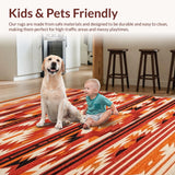 Dynamic Ethnic Linear(Red)