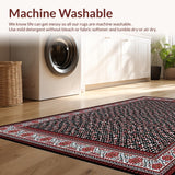 Eclectic Multicolor Floral Geometry(Black)
