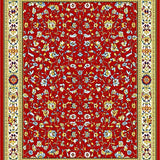 Charming Whimsical Floral Touch(Red)