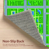 Vibrant Cityscape Adventure Theme(Green)