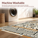 Tribal Ethnic Geometric Delight(Beige)