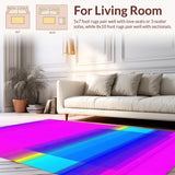 Charming Shaggy Rainbow Delight(Pink)