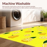 Charming Quirky Lemon Motif(Yellow)