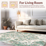Trendy Faded Diamond Composition(Green)