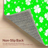 Festive Green Shamrock Aesthetic(Green)