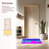 Eclectic Radiant Circular Motif(Blue)