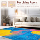 Chic Color Blocked Composition(Blue)
