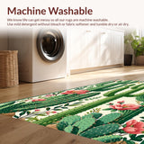 Cozy Nature Inspired Entryway Mat(Green)