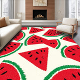 Vibrant Playful Fruit Motif(Red)