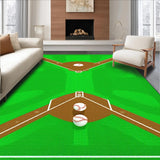 Bold Graphic Baseball Arrangement(Green)