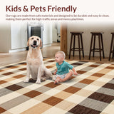 Chic Checkered Rustic Aesthetic Touch(Beige)