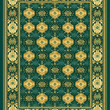 Ultra Soft Area Rug, Non Slip, Stain Resistant, Washable Area Rugs for Living Room, Bedroom, Modern Abstract Beige/Black Animal Print(Green)