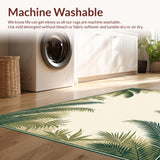 Contemporary Green Flourish(Beige)