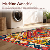 Dynamic Warm Tones Geometric Style(Red)