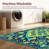 Contemporary Ethnic Medallion Style(Blue)