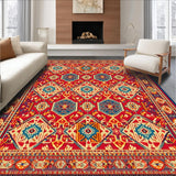 Eclectic Geometric Color Burst(Red)