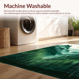 Charming Woodland Watercolor Art(Green)