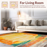 Artistic Abstract Round(Yellow)