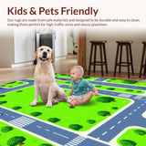 Bright Multicolor Pathway Scene(Green)