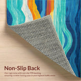 Dynamic Woven Circular Motif(Blue)