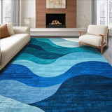 Luxurious Plush Shaggy Appeal(Blue)