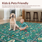 Cozy Ethnic Patchwork Style(Green)