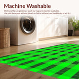 Contemporary Checkered Elegance(Green)