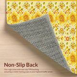 Charming Farmhouse Sunflower Motif(Yellow)