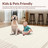 Chic High Low Geometric Elegance(Beige)