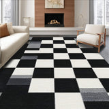 Classic Timeless Checkered Motif(Black)