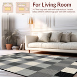 Contemporary Black Beige Harmony(Gray)