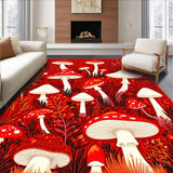 Eclectic Cozy Mushroom Design(Red)