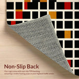 Contemporary Monochrome Checkerboard Style(Black)