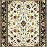 Neutral Hued Vintage Trellis(Beige)