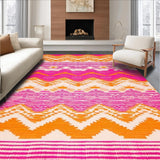 Eclectic Vintage Abstract Design(Pink)