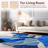 Artistic Contemporary Wildlife Theme(Blue)