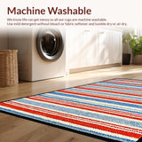 Cheerful Cartoonish Bathroom Art(Blue)