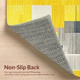 Elegant Tiled Geometry Artistry(Yellow)