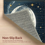 Joyful Cartoonish Lunar Imagery(Gray)