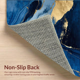Striking Mixed Media Decorative Touch(Blue)